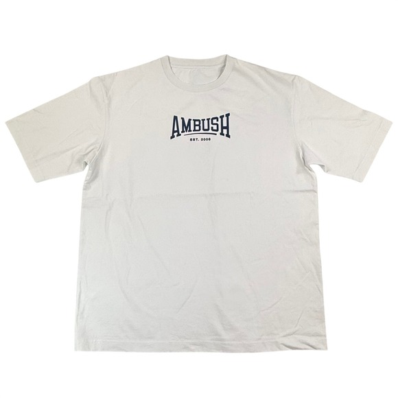 Ambush Other - Ambush Logo Graphic T-Shirt White Short Sleeve Relaxed Fit Mens Size XL